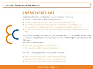 Cuota autonomo general