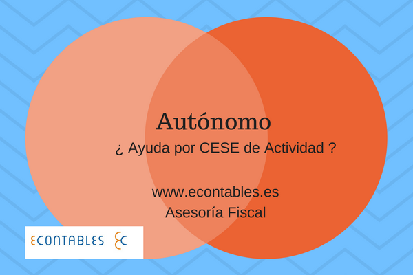 ayuda por cese de actividad