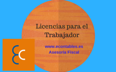 ¿Qué son las licencias o permisos que puede pedir el trabajador?