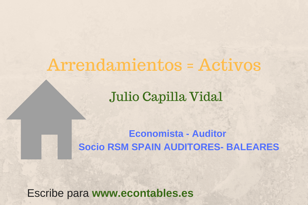 Los arrendamientos, activos para la empresa.