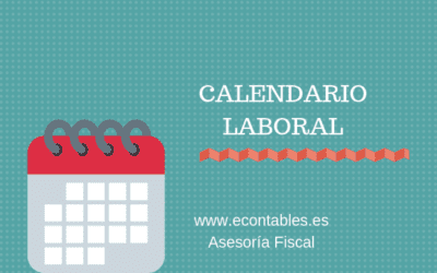 Calendario laboral de 2019.