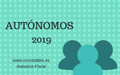 Así será la cotización de los autónomos en 2019.